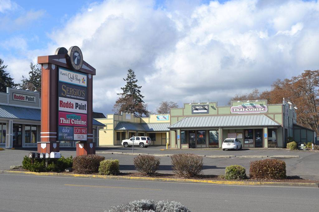 Multiple businesses across from JCPenney will not have to pay rent in April in an effort to reduce stress during the coronavirus outbreak. (Matthew Nash/Olympic Peninsula News Group)