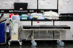 How would overwhelmed hospitals decide who to treat first?