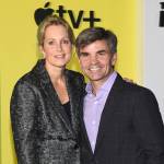 In this Oct. 28, 2019, file photo, Ali Wentworth, left, and her husband George Stephanopoulos attend the world premiere of Apple TV+s The Morning Show in New York. Stephanopoulos says he has tested positive for the coronavirus, but is relatively symptom-free. He said on Mondays Good Morning America show that other than a brief backache and diminished sense of smell, hes been feeling fine. His wife, journalist Ali Wentworth, has the disease and has said shes never felt sicker. Stephanopoulos made the announcement on the show Monday. (Photo by Evan Agostini/Invision/AP, File)