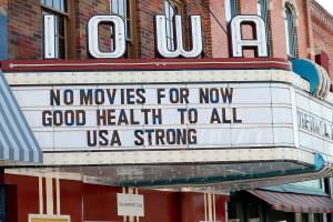 In shutdown, a glimpse of life without movie theaters