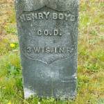 Headstone for Henry Boyd at Ocean View Cemetery. (John McNutt)