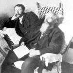 Two members of the advance guard, A.H. Mathews, at left and Lafayette Mathews. (John McNutt collection)