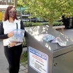 One volunteer overseeing Jefferson community mask program