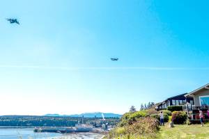 Flyover salute for pandemic workers