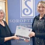 Soroptimists present Live Your Dream award
