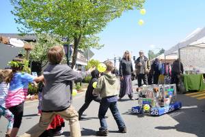 The Sequim City Council has voted to close a portion of Washington Street for the Fourth of July this year to promote business downtown similar to the Sequim Irrigation Festivals Family Fun Day, seen here in 2018. What the closure will entail is to be determined, City of Sequim staff said. (Michael Dashiell/Olympic Peninsula News Group)