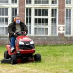 Masked mowing