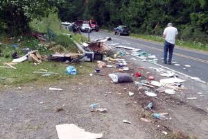 Two suffer minor injuries in 112 collision