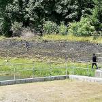 Clallam County crews extinguish grass fire