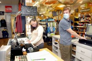 Masks now part of shopping experience