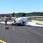 No injuries after plane flips on Jefferson County runway