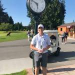 Devin Andrews, a redshirt junior on the Western Washington University golf team, went wire-to-wire to win the 2020 Clallam County Amateur at The Cedars at Dungeness golf course in Sequim on Sunday.