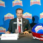 Derrick Fox, a 1982 Port Angeles High School graduate, is the executive director and CEO of the Valero Alamo Bowl, an annual college football bowl game in San Antonio. Fox will speak to the Port Angeles NorWester Rotary Club at 7 a.m. today, Friday, Aug. 14, 2020.