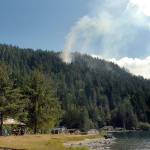 Hard-fought fire continues burning near Lake Crescent