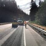 Roadwork continues on 101 near Discovery Bay