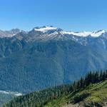 Mount Olympus as seen from the 19-mile High Divide trail on Saturday, Aug. 15, 2020. (Rob Ollikainen/Peninsula Daily News)