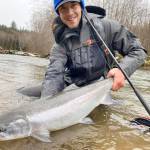 River Journey Guide Services Caylen Phegley suffered a number of injuries, including fractured vertebrae in his back, a broken jaw and broken ribs in an apparent hit-and-run collision while helping a friend on a bear hunt earlier this month.