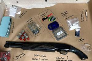 Deputies seek felon in connection with drug find