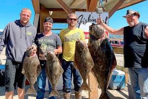 SPORTS SHOT: Halibut catch at Mason’s Olson Resort
