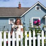 As a grade school student, Mikel Townsley told her mom some day shed live in this house on Cays Road. Years later, Mikel lives there with her mom, Victoria, and dog, Tucker. (Matthew Nash/Olympic Peninsula News Group)
