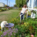 As a grade school student, Mikel Townsley told her mom some day shed live in this house on Cays Road. Years later, Mikel lives there with her mom, Victoria, and dog, Tucker. (Matthew Nash/Olympic Peninsula News Group)