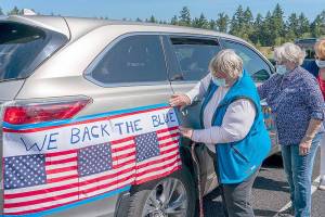 Law enforcement rally