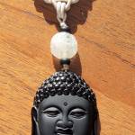 A Buddha head necklace is among the Port Ludlow Art Leagues Jeweler of the Months designs.