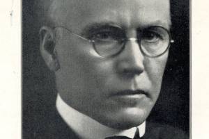 Dr. Appleton on the flyleaf of his book.