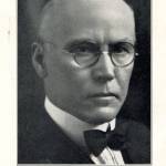 Dr. Appleton on the flyleaf of his book.