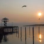 Smoky skies on the Peninsula