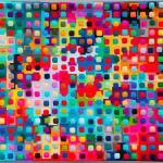 For the Love of Squircles by Sequim fiber artist Marla Varner is among the fiber pieces on display.