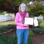 The Clallam County School Retirees’ Association has recognized Jill Oakes with its 2019-2020 Community Service Award. Oakes was selected for her service to the association as well as to Soroptimist International of Port Angeles — Jet Set.
