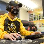 Connor West of the Peninsula College esports team competes in a Rainbow Six match Monday against Barton Community College in Great Bend, Kan. (Photo courtesy of Peninsula College)