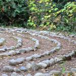 A labyrinth is tucked into the forest at H.J. Carroll Park in Chimacum. photo Diane Urbani de la Paz