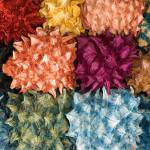 Pointy shibori scarves by Cathie Wier. (Submitted photo)