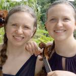 Olivia Marckx, left, and Charlotte Marckx are the Sempre Sisters, guest soloists with the Port Angeles Symphony in an online concert to premiere this week. (Sempre Sisters)