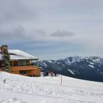 The 2020 winter season operations for Hurricane Ridge began Nov. 27 with glistening treetops and a thick carpet of snow for visitors. (Laura Foster/Peninsula Daily News)
