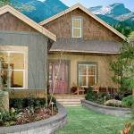 An artist's rendering of the modular home, which will include seven bedrooms and six bathrooms.