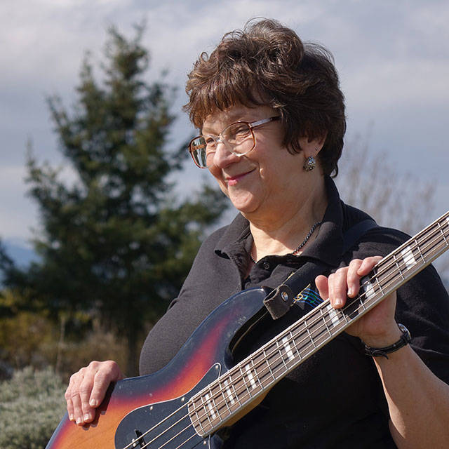Vocal Masters instructor Elaine Gardner-Morales, also a bass player, has created an online Peninsula College course for singers to explore jazz, country and pop music. (Philip D. Lusk/for Peninsula Daily News)