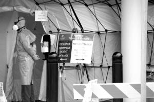 Photos of the first 16 weeks of pandemic lockdown in Port Angeles  will be the topic of a lecture by photographer Amy McIntyre, executive director of the North Olympic History Center. (Amy McIntyre/ North Olympic History Center)