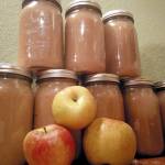 Sugar-free applesauce and apples — gleaned and given away by Sequim and Port Angeles volunteers — are helping local families through the winter. (Photo courtesy of Sharah Truett/WSU Clallam County Extension)