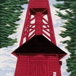Fire Bell Tower by Phillip Carrico is among the pieces chosen for the 14th Annual Collective Visions Gallery show in Bremerton.