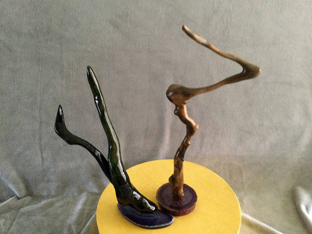 Shore Break by Sheri Whestine is one of the pieces on display at Blue Whole Gallery this month. (Submitted photo)
 Shore Break by Sheri Whestine is one of the pieces on display at Blue Whole Gallery this month. (Submitted photo)
 Jerryfish by Sheri Whestine, a featured artist this February at the Blue Whole Gallerys From Shore to Sea exhibit. (Submitted photo)
 Watercolor Bowl by Sheri Whestine, a featured artist this February at the Blue Whole Gallerys From Shore to Sea exhibit. (Submitted photo)
 Holy Cow by John Bertholl, a featured artist this February at the Blue Whole Gallerys From Shore to Sea exhibit. (Submitted photo)
 Blue Whale and Walk About by John Bertholl, a featured artist this February at the Blue Whole Gallerys From Shore to Sea exhibit. (Submitted photo)
 Sequim Driftwood Band by John Bertholl, a featured artist this February at the Blue Whole Gallerys From Shore to Sea exhibit. (Submitted photo)
 Seaweed & Squibbles by John Bertholl, a featured artist this February at the Blue Whole Gallerys From Shore to Sea exhibit. (Submitted photo)
 Apart Together by Sheri Whestine, a featured artist this February at the Blue Whole Gallerys From Shore to Sea exhibit. (Submitted photo)