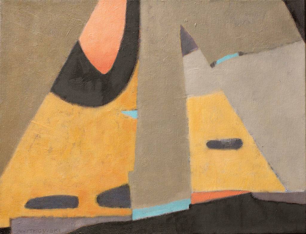 Graffito #2 by Chris Witkowski can be seen at the Northwind Art Gallery