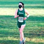 Port Angeles High School
Port Angeles senior cross country runner Kathryn Guttormsen competes at Klahowya on Saturday. It was the first prep sports competition since the COVID-19 pandemic shut down all prep sports last March.