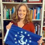 Erika Hansen-Dahlin is the new commodore of the Port Angeles Yacht Club.