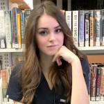 Anna DeGroote receives the Soroptimist International of Port Angeles nursing scholarship