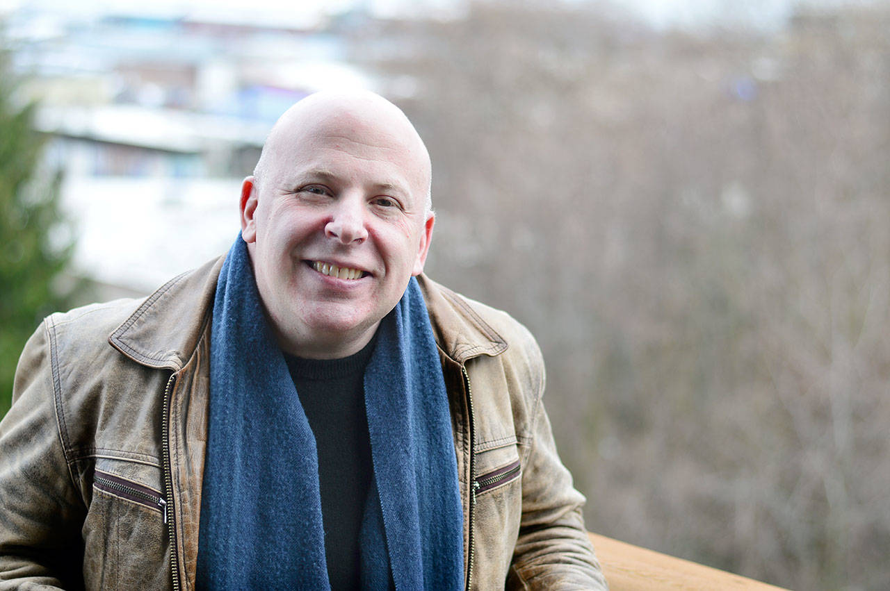 Port Angeles Symphony conductor and music director Jonathan Pasternack offers virtual music lessons  in a topic of the high bidders choice  during tonights Applause! Auction. (Diane Urbani de la Paz/Peninsula Daily News)