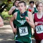 Maxwell Baeder, Port Angeles (to his right is Brennan Koontz of South Kitsap)