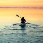 Steve Jones won first place in Adult Photography with Cline Spit Kayaker.